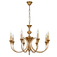 Люстра 53*75 см, 8*E14, 40W, Arte Lamp Collinetta A4094LM-8PB, Полированная Медь