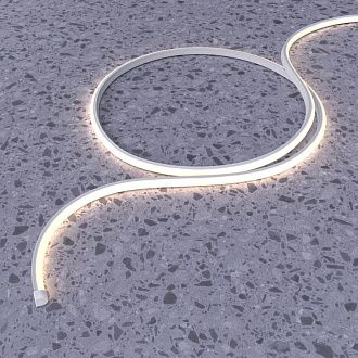 Светодиодный гибкий неон 1,3*500*1,3 см, LED 12W, 3000К, Белый Maytoni Гибкий неон  20082