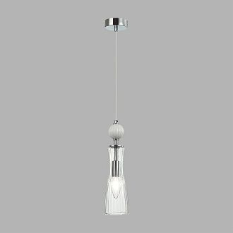 Подвес *8,5*225-225 см, 1*E14*40W, Lumion Emily LUM8268/1A, хром; белый