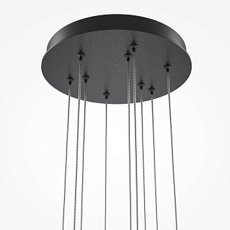 Каскадная люстра 35*35*352,5 см, LED, 46W, 3000К, Maytoni Light stick MOD236PL-L54B3K черный