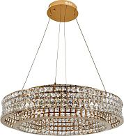 Подвесная люстра 80 см, 100W, 3000-6000K, Stilfort Karnelli 4024/03/08P, золото