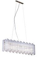 Люстра подвесная 120*17,5*140 см, *E14*W, Lucia Tucci Rumba RUMBA 1052.6 chrome, хром