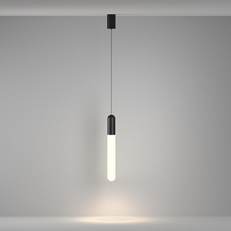 Подвесной светильник 6*6*50 см, LED, 12W, 3000К, Maytoni Technical Mist P101PL-L500-12W3K-B черный