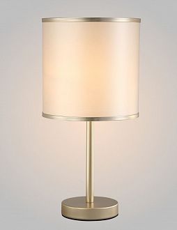 Настольная лампа 20 см, Crystal Lux SERGIO LG1 GOLD Золотой