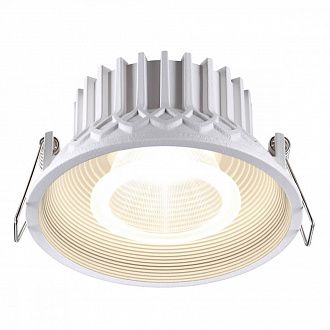 Встраиваемый светильник 10.5/9.5 см, LED 15W, 4000К, IP20, 1600 Lm Novotech SPOT 358789