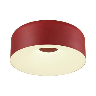 Потолочный светильник *36*14 см, LED 1*40W, 4000 К, Sonex Confy 7691/40L, белый/красный