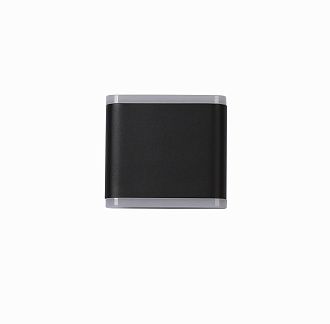Светильник L115 x W106 x H50, мм, 2*3W 4000K, BLACK (Черный) Rilon PL-206-1B BLACK