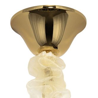 Люстра хрустальная подвесная Citilux TALLA CL318292, диаметр 58 см,  Золото