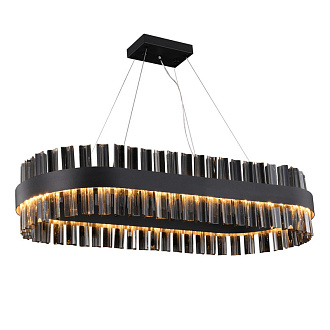 Подвесная люстра 80*33,5*150 см, 8*LED, 27W, 4000К, Favourite Marquis 4262-8P черный