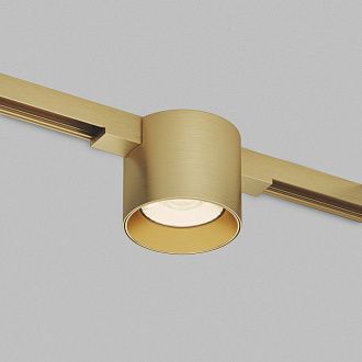Светильник на шине 15,5*7*6 см, *LED*700Lm, 3000-4000-6000K, Denkirs Shine Spot Zigbee DK5943-SB, сатинированная латунь