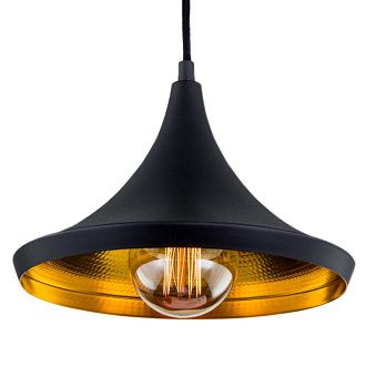 Подвесной светильник Citilux Эдисон CL450209 черный Е27 диаметр 25 см
