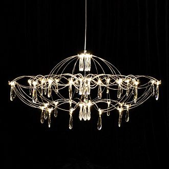 Светильник 90 см, 27W, 3000-5500K, Citilux ASTER CL208010, хром