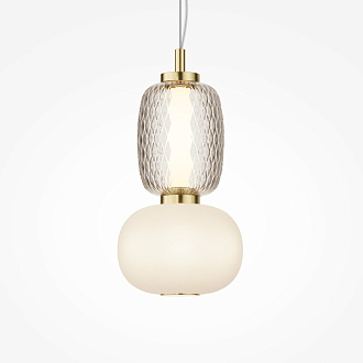 Подвесной светильник 17*17*348,5 см, LED, 18W, 3000К, Maytoni Pattern MOD267PL-L18G3K золотой