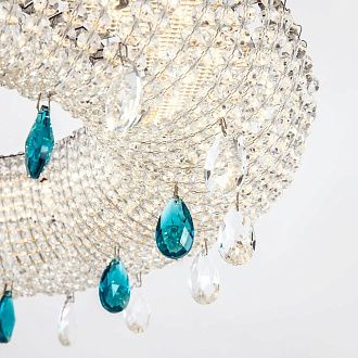 Подвесная люстра 50*50*120 см, LED 35W, 3000 / 6000K, Хром MODELUX ML.2306.500