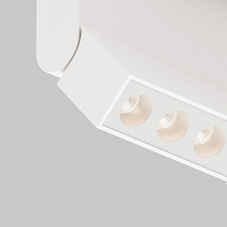 Накладной светильник 22*2,3*8,8 см, LED, 12W, 3000К, Maytoni Technical Points Rot C136CL-12W3K-W белый