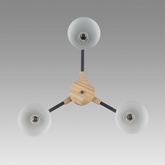 Люстра потолочная 65*35 см, 3*E27 Lumion COLANGE 8096/3C серый