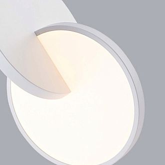 Подвес 17*40,5-198 см, 1*LED, 7W, 3000K, F-Promo Grahan 4610-1P, белый