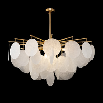 Люстра Freya Porto FR5104PL-08BS, золото, диаметр 85 см