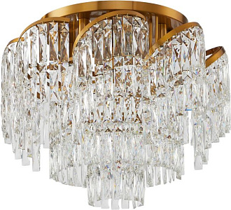 Накладная люстра 60*48 см, 12*E14, 480W, Stilfort Sapparo 2176/05/12C бронзовый