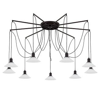 Светильник подвесной Citilux Эдисон CL451292, черный, диаметр 150 см