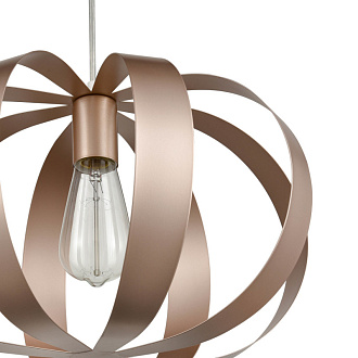 Подвесной светильник  38*154 см, 1*E27 розовое золото Vele Luce Ophir VL5324P21