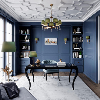 Подвесная/потолочная люстра диаметр 64 см Odeon Light London 4887/5 Бронза