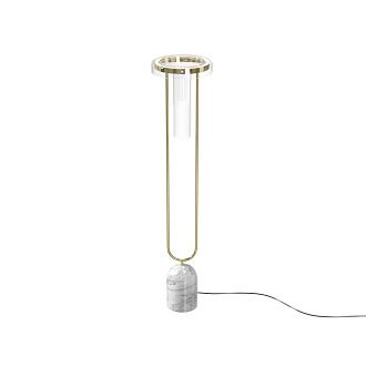 Торшер 125 см, 24W, 3000K, Maytoni Ikebana MOD463FL-L24BS3K, латунь