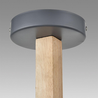 Люстра потолочная 79,5*35 см, 6*E27 Lumion COLANGE 8096/6C серый