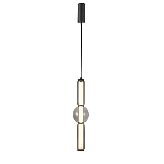 Подвесной светильник 12*108 см, LED, 23W, 4000К, Favourite Prank 4458-1P черный