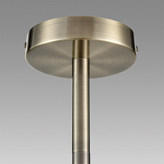 Люстра потолочная 95*49 см, 12*E14 Lumion MAVE 8100/12C бронза, белый