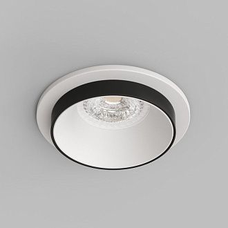 Светильник встраиваемый 9*9*4,3 см, вр 6,5 см, 1*GU10*50W, Denkirs Lemvik DK2401-BK, черный
