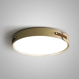 Потолочный светильник RANGE 3 D72  Light wood 72*72*12 см, 1*LED*84W, 3000K, ImperiumLoft RANGE03, Белый