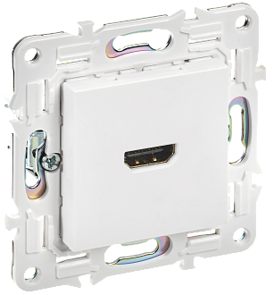 SKANDY Розетка HDMI SK-H01W арк. бел. IEK, SK-H10-K01