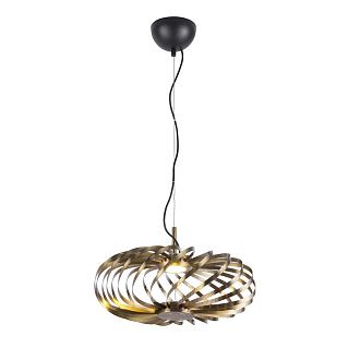 Подвесная люстра 40*32,5-270 см, 1*LED, 6W, 3000K, Favourite Spring 4679-1P, латунь