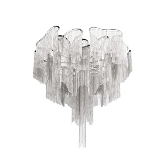 Потолочный светильник 99*94 см, 10*E14 Loft it Stream 10208/1000C Smoke