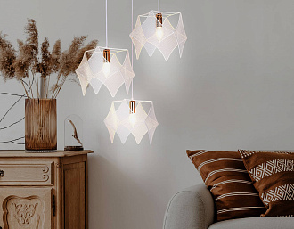 Светильник подвесной 51*100 см, E14 W, К, белый, золото Ambrella Traditional Traditional TR8426