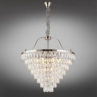 Каскадная люстра 70*95-180 см, 13*E14, 40W, Aployt Gerta APL.725.03.13, хром