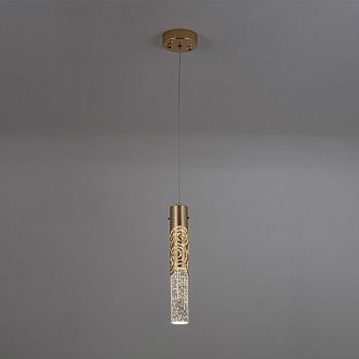 Подвесной светильник 10*10*112 см, LED 5W, 4000K, Золото MODELUX ML.88963.1 GD