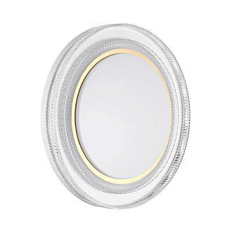 Cветильник 49*7,5 см, LED 70W, 3000-6000 К, IP43, белый/золотистый, пластик Sonex Suzy Gold, 7641/EL
