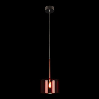 Подвесной светильник 14 см, 1*G4*5W хром Loft It Spillray 10232/A Red