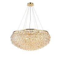 Люстра Ø800 x H340(1200), мм, 18*40W (720W), H GOLD (Золото) NewRgy NWK133-ф800*H340(1200) H GOLD