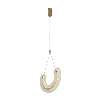 Подвесной светильник 32*6*186,5 см, LED, 18W, 3000К, Maytoni Maya P091PL-L18G3K1 золотой
