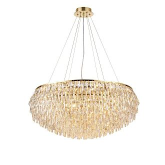 Люстра Ø800 x H340(1200), мм, 18*40W (720W), H GOLD (Золото) NewRgy NWK133-ф800*H340(1200) H GOLD