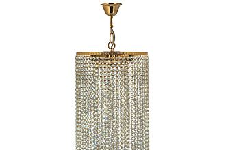 Люстра *30*120 см, 3*E27*60W, Arti Lampadari Stella Stella E 1.5.30.101 G, Золото