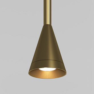 Подвесной светильник 7,5*7,5*182 см, 1*GU10, 40W, Maytoni Technical ARROW P064PL-01G-1 золотой
