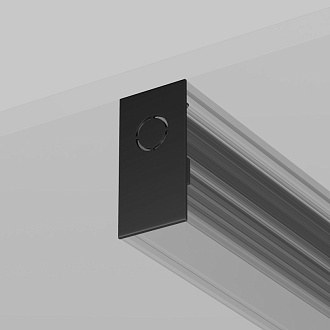 Заглушка Maytoni Technical Magnetic track system Exility TRA034EC-41B черный