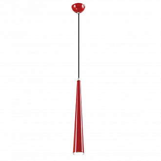 Подвесной светодиодный светильник 6*35 см, LED 3 W, Moderli Epoch V2354-PL Красный