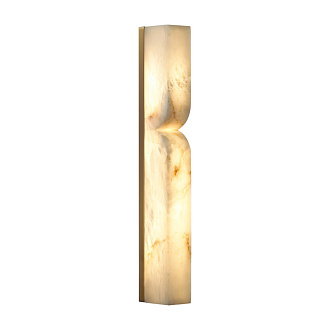 Бра 10*6,5*60 см, 1 LED*18W, 3000 К, Odeon Light Marbella, латунь 6685/15WL