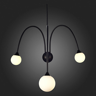 Бра 58*74 см, 3*G9 5W 4000K черный ST Luce Vive SL1187.401.03