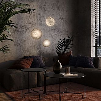 Настенный светильник 20 см, 6W, 3000K, Loft IT Emi 10414W/L, бронза